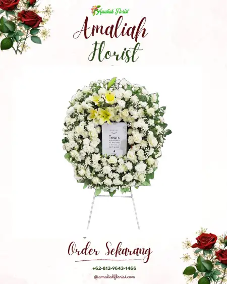 Krans Bunga Duka Sikelang